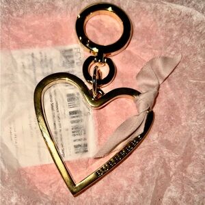 NIB Burberry Gold Women's Bag Charm BNWB